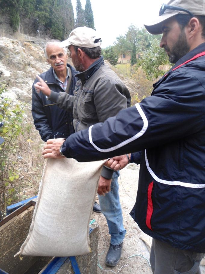 Καθαρισμός δεξαμενής με ζεόλιθο, Κοτζιάς Φέρες Έβρου