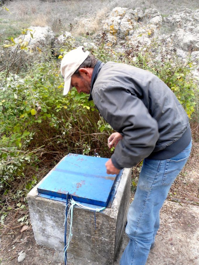 Καθαρισμός δεξαμενής με ζεόλιθο, Κοτζιάς Φέρες Έβρου
