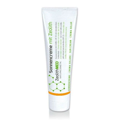 Νέο προϊόν - Αντηλιακή κρέμα με ζεόλιθο MED® SPF25 – 100 ml